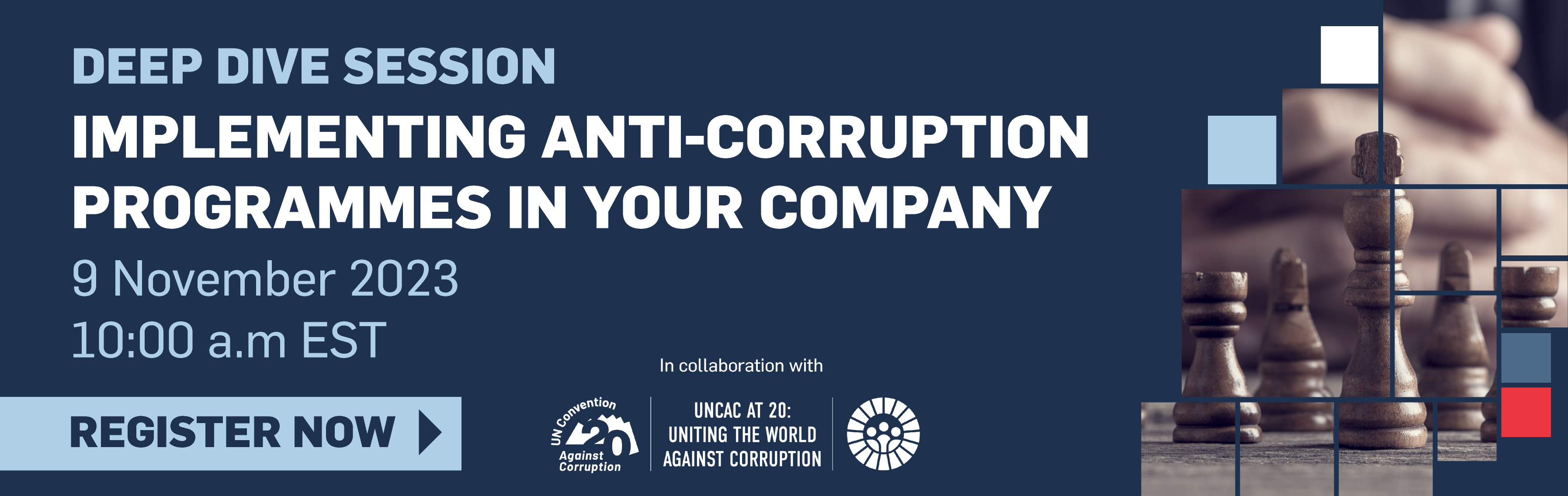 Deep Dive Session: Implementing anti-corruption programmes in your company
